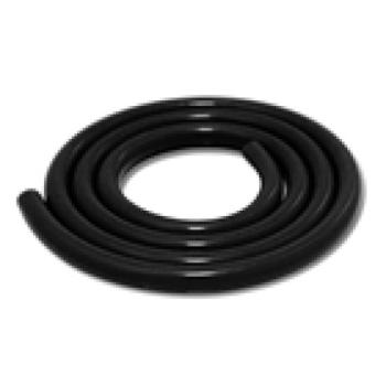 Silicone Tube 2,5 x 6,0 mm Solid Black 1m ( #PG190002)